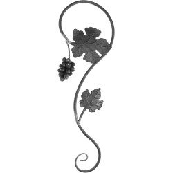 Ornament 200x600mm, ø 10mm Ornament 200x600mm, ø 10mm